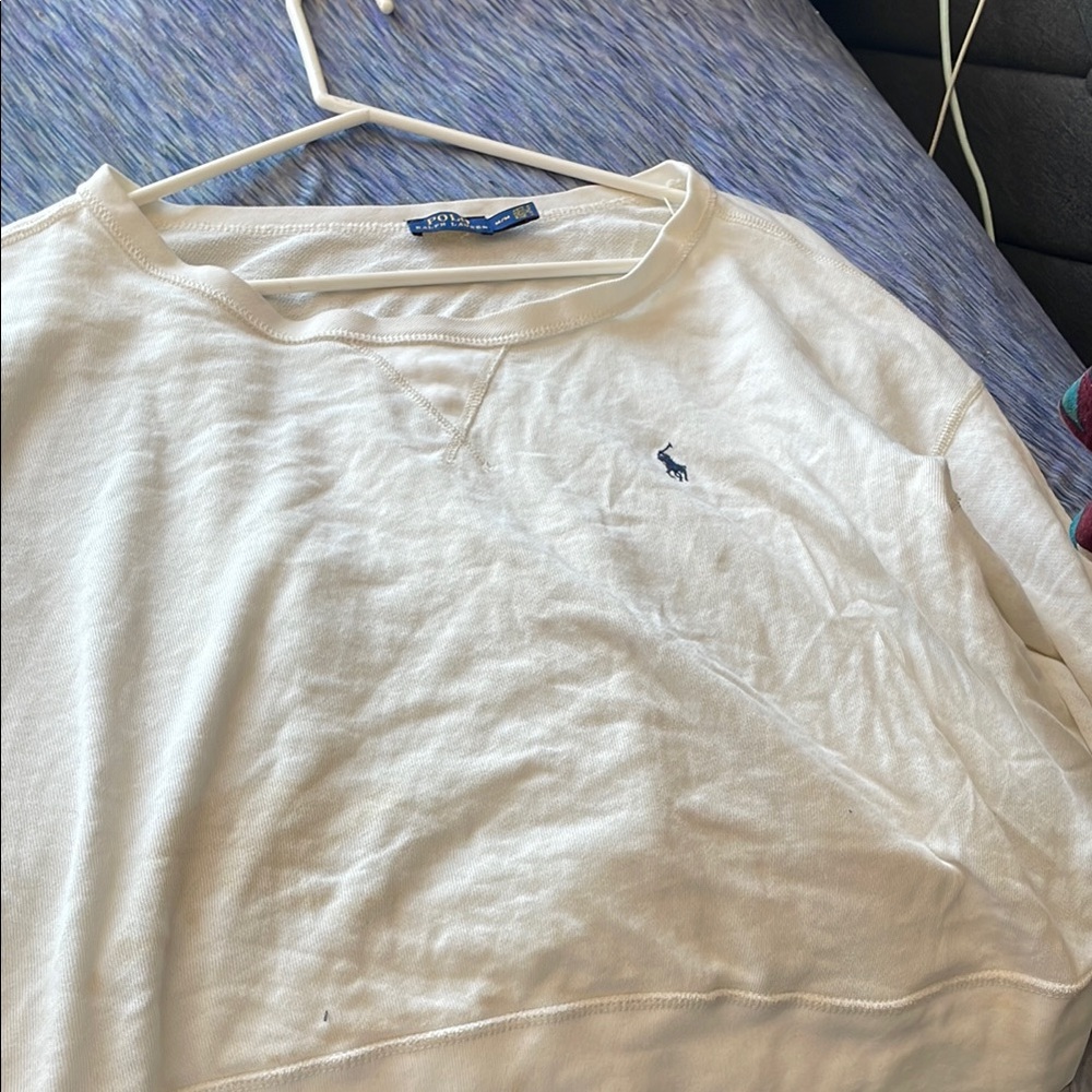 Polo Ralph Lauren Cream Sweatshirt